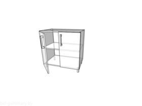 Шкаф–стол кухонный ШК9-550