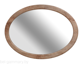 Зеркало в раме Гамма Люкс 3 650х900 (камень светлый)