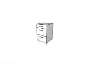 Шкаф–стол кухонный ШК3-400
